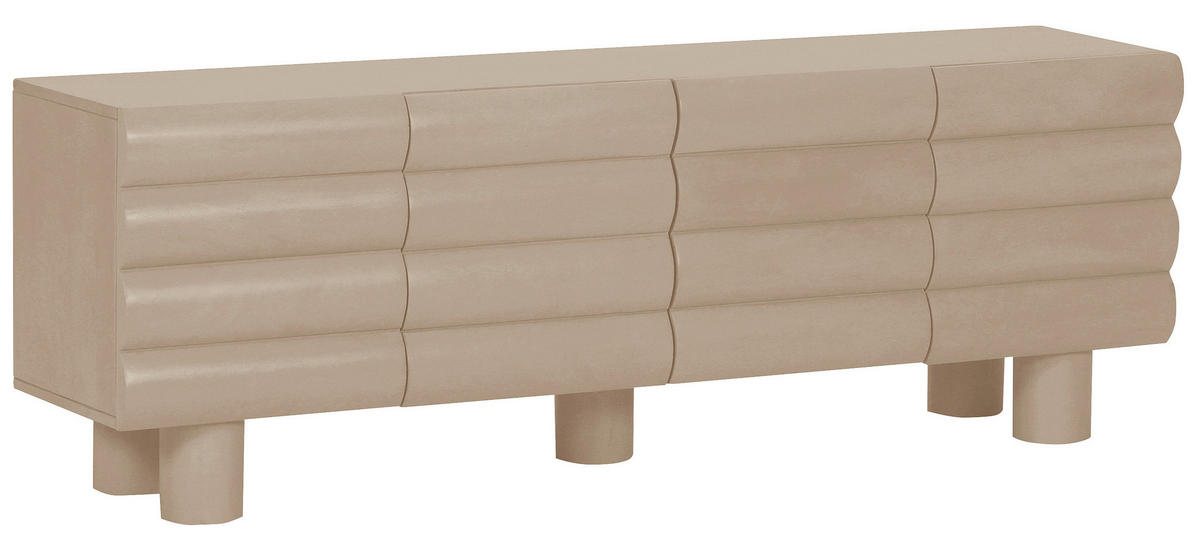 LOWBOARD  in 175/60/40 cm  - Taupe, LIFESTYLE, Holzwerkstoff (175/60/40cm) - Landscape