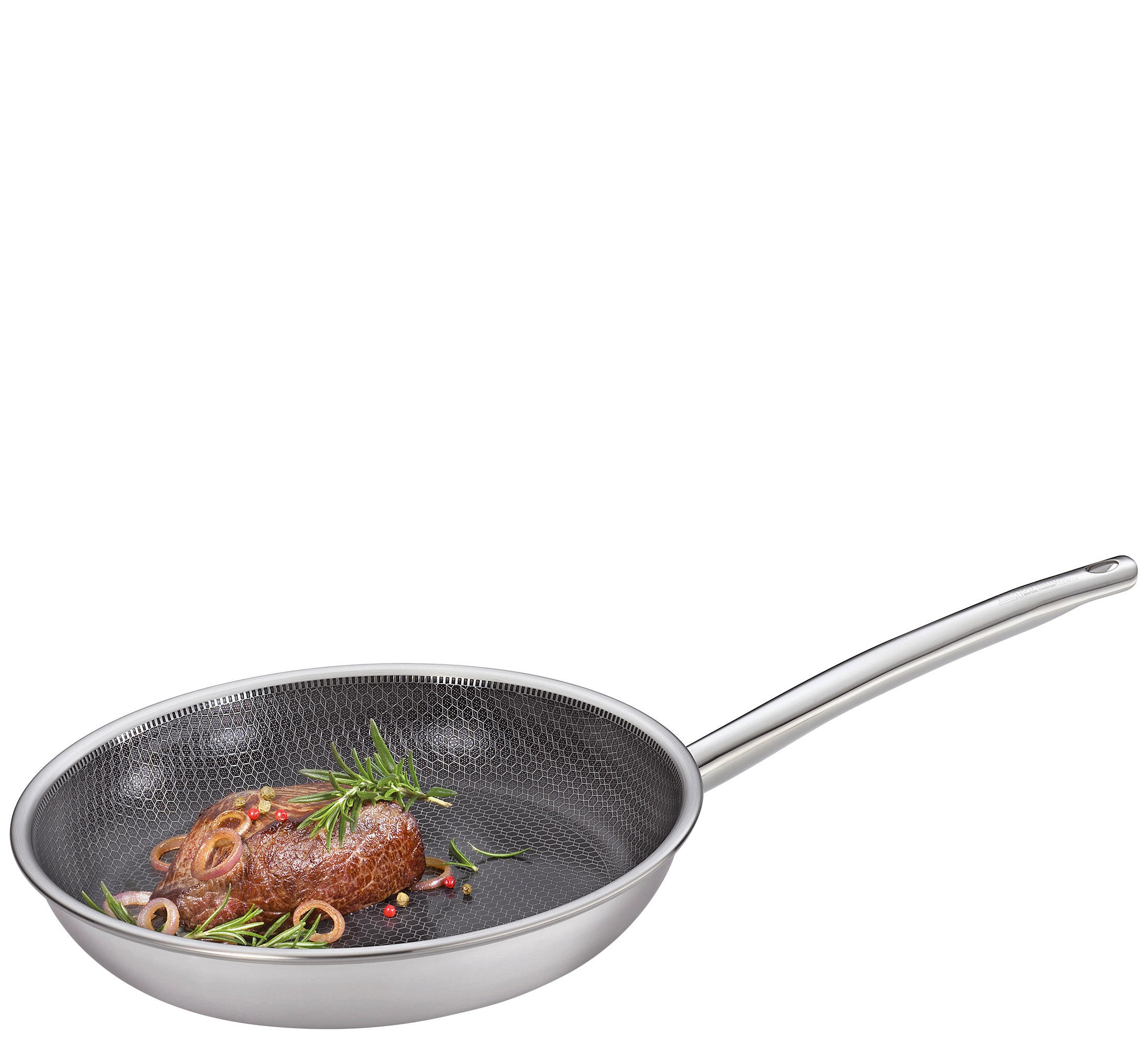 BRATPFANNE CUT RESIST PURE ILAG®-Antihaftbeschichtung 20 cm  - Silberfarben, Basics, Metall (20cm) - Spring