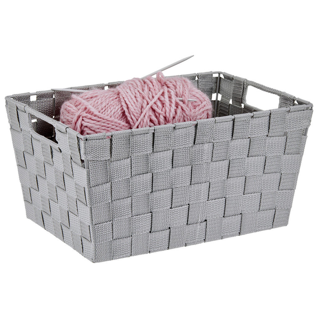 Aufbewahrungskorb Carolyn 36x23 Cm Kunststoff Grau