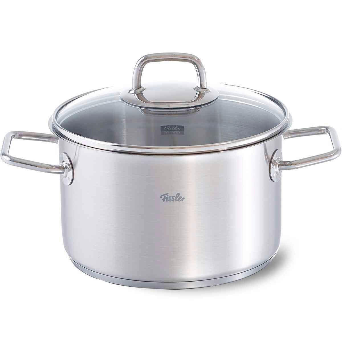 ŠERPA  3,6 l  - srebrna, Osnovno, staklo/metal (20/13cm) - Fissler