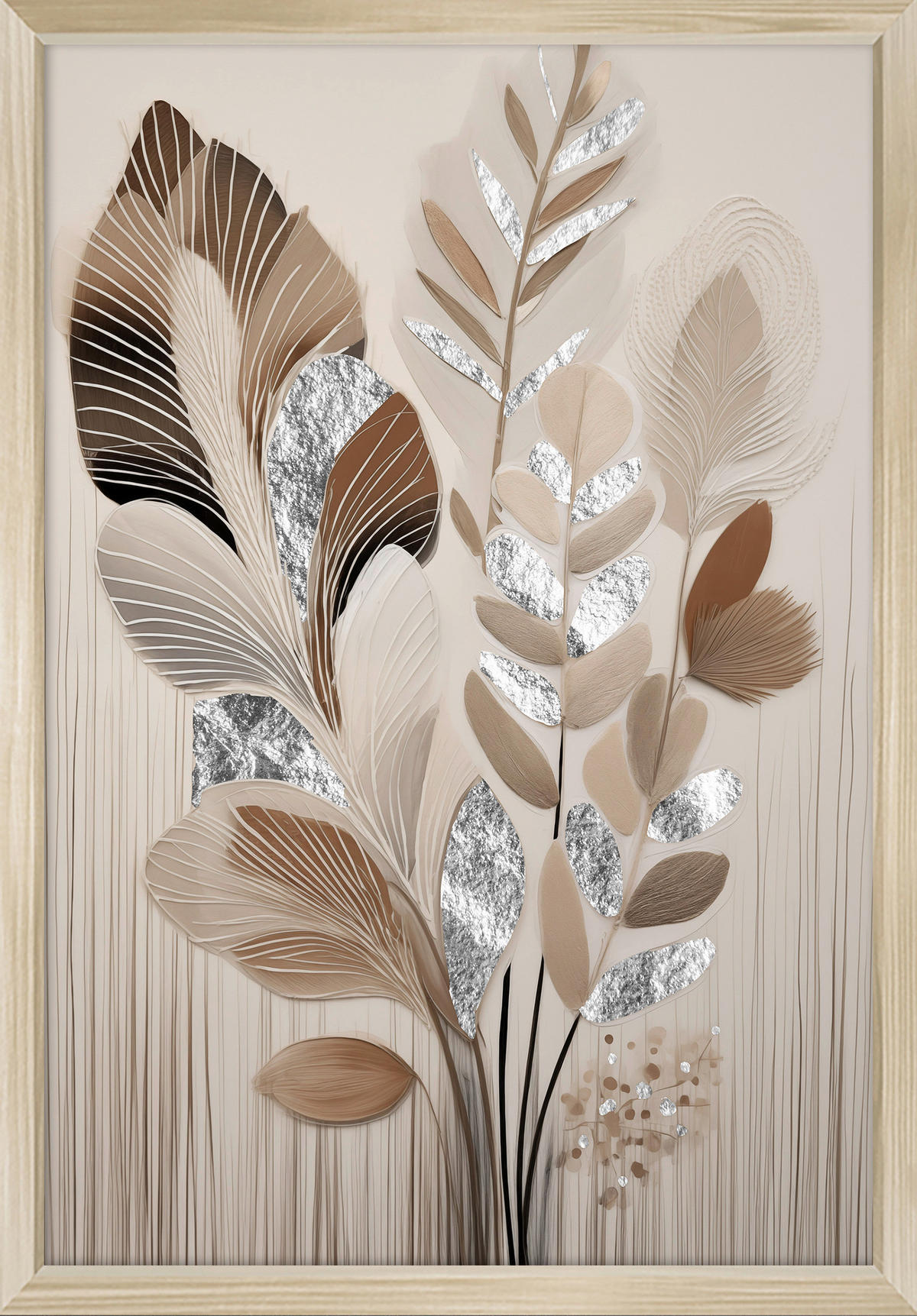 BILD  - Multicolor, Basics, Textil (50/70cm)