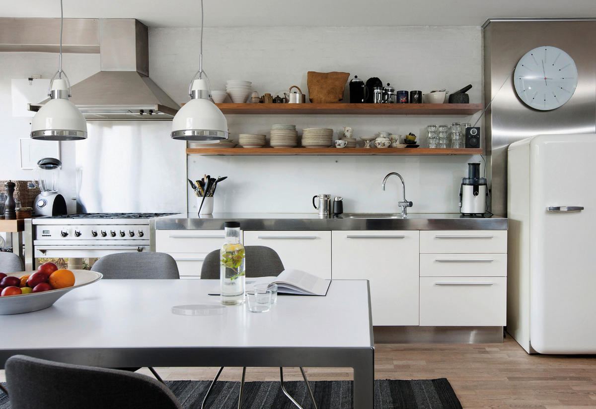 HÄNGELEUCHTE 22,8/135 cm  - Weiß, Design, Metall (22,8/135cm) - Näve