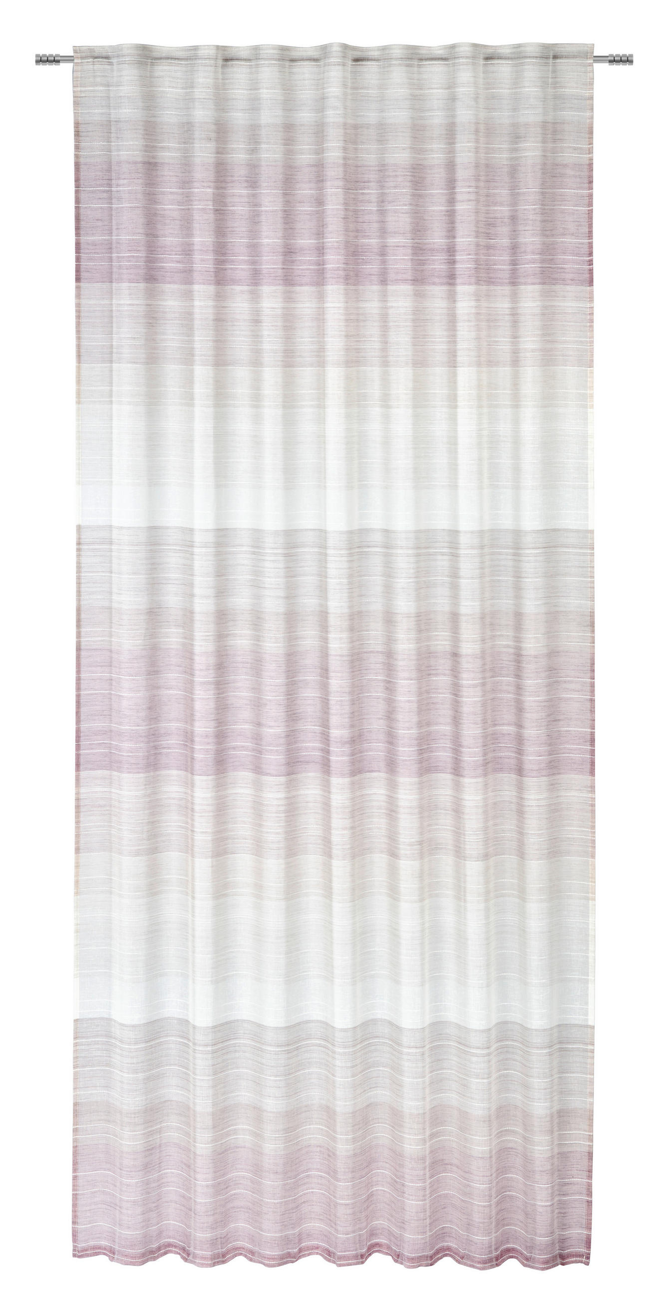 Perdea Confecționată transparent  - liliachiu, Design, plastic (140/245cm) - Esposa
