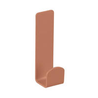 WANDHAKEN  in Braun  - Braun, MODERN, Metall (2/7/2cm) - Wenko