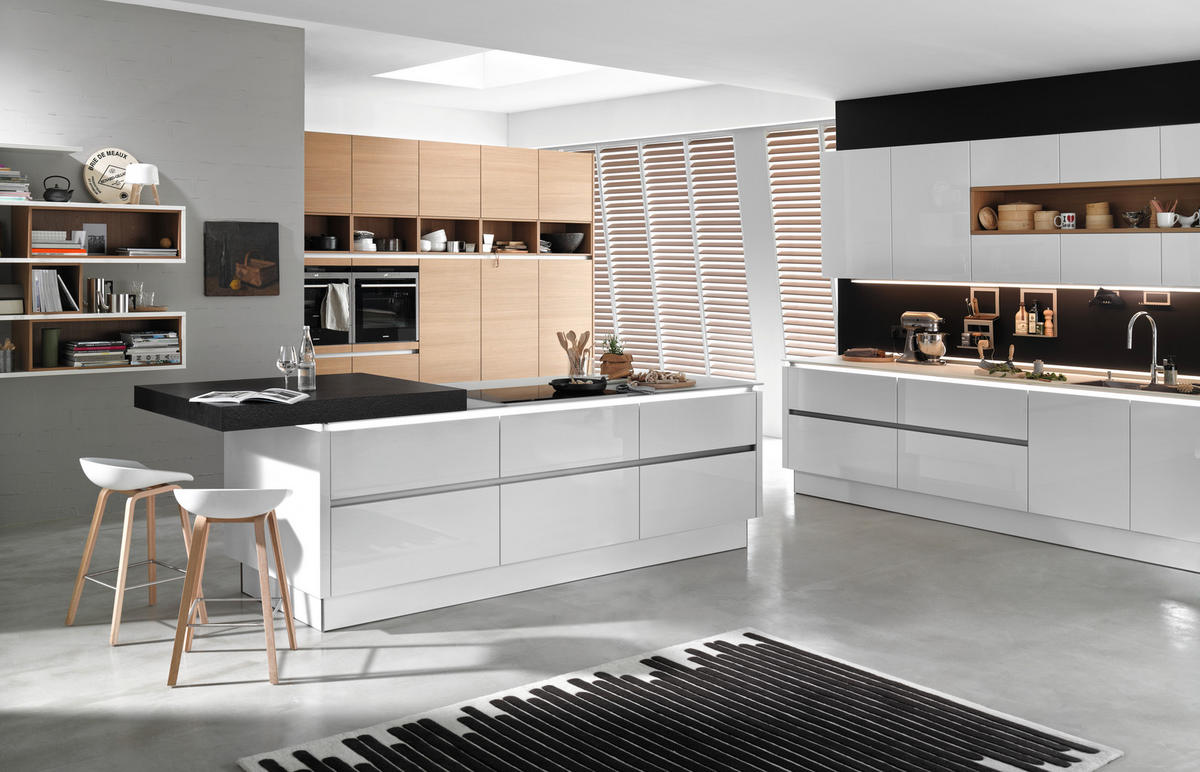 KUCHYNĚ NA MÍRU DK704 - Design, kompozitní dřevo - Dieter Knoll