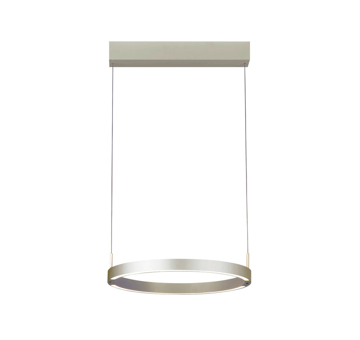 LED-HÄNGELEUCHTE 40/150 cm  - Taupe, Basics, Metall (40/150cm) - BOPP