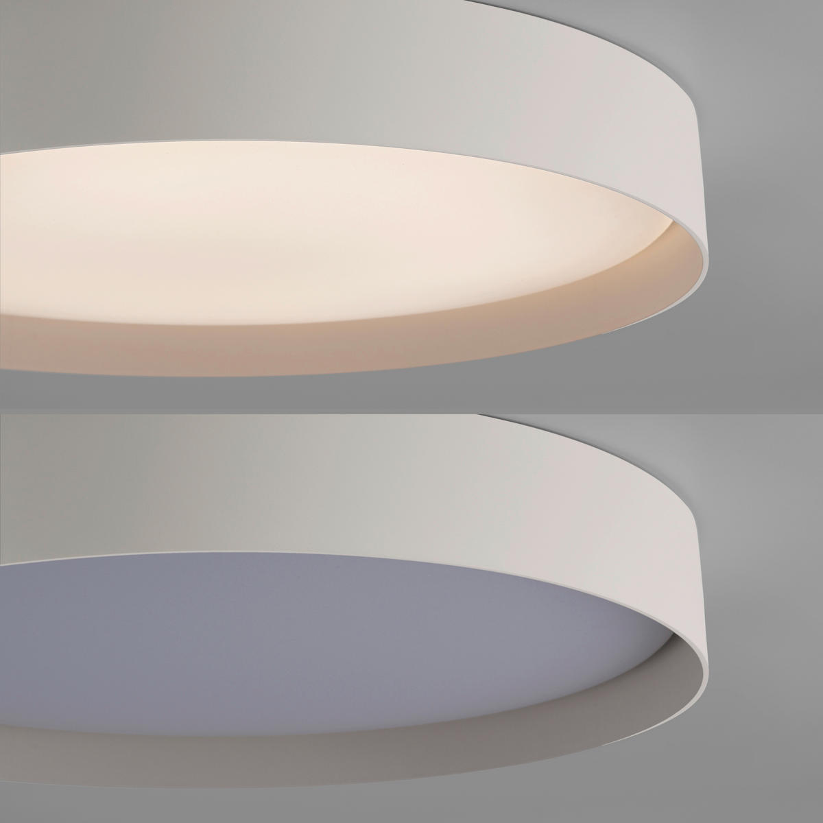 LED-DECKENLEUCHTE Tavoli 49/49/7.3 cm   - Sandfarben, KONVENTIONELL, Kunststoff/Metall (49/49/7.3cm) - Schöner Wohnen