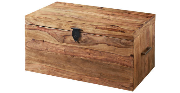 TRUHE - Hellbraun/Naturfarben, Natur, Holz (80/40/40cm) - Landscape