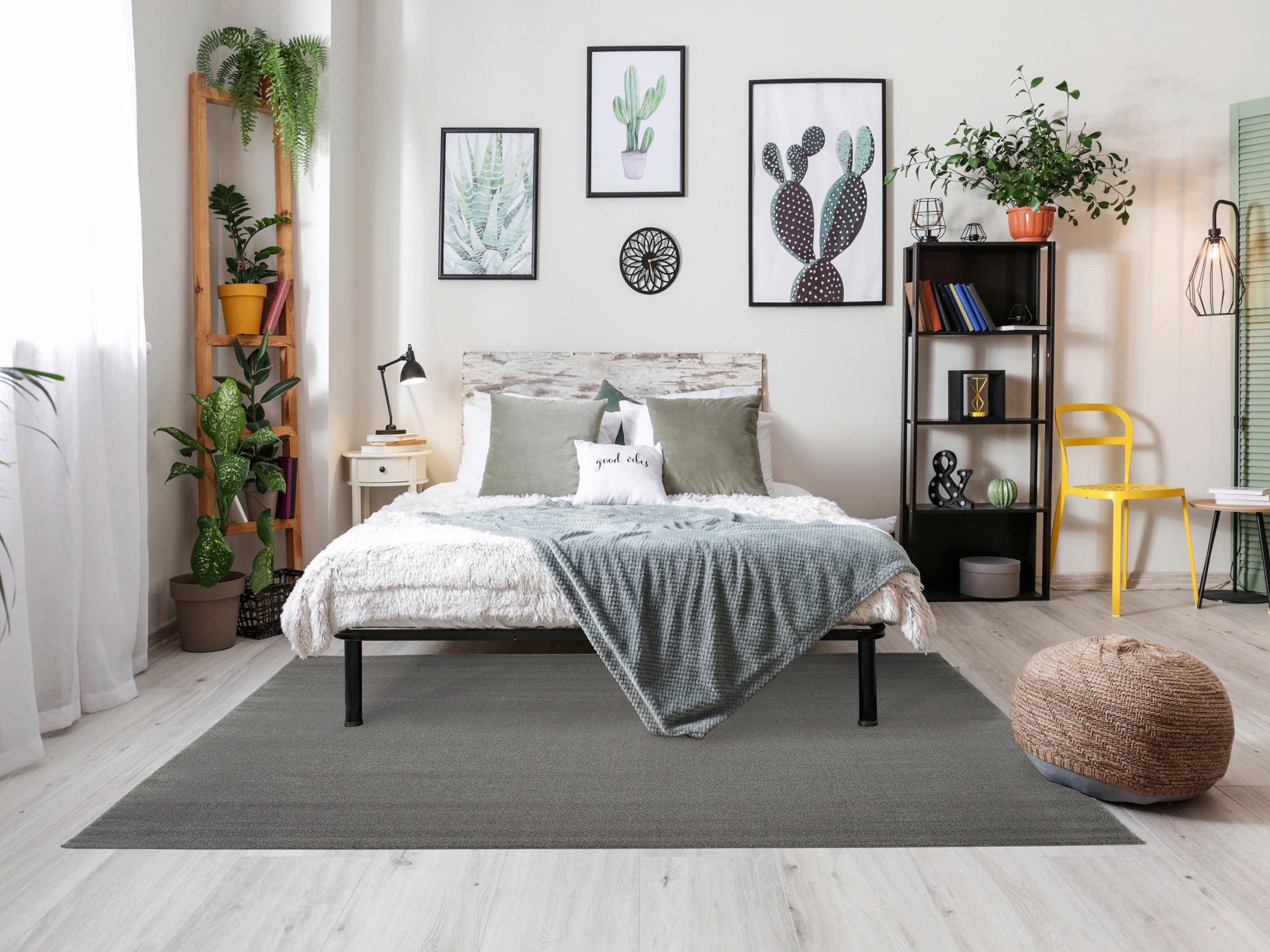 TEPPICH 120/170 cm Grau  - Grau, Basics, Textil (120/170cm) - Novel