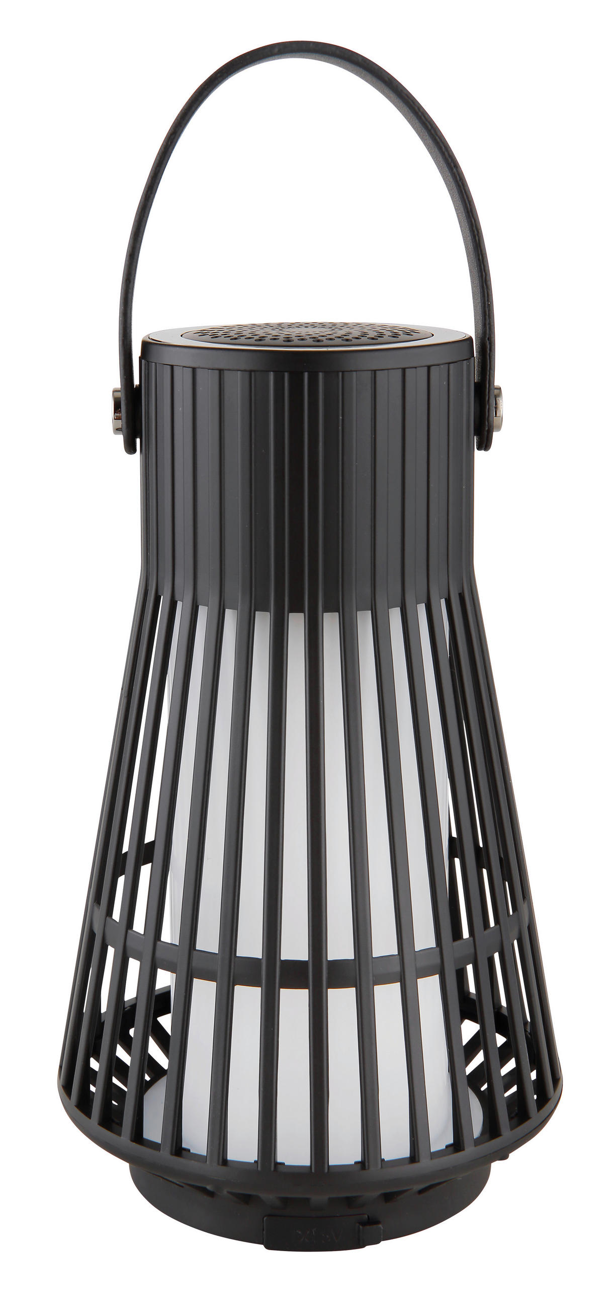 LED-DEKOLEUCHTE - Opal/Schwarz, Basics, Kunststoff (11,3/18,8cm) - Globo