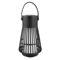 LED-DEKOLEUCHTE - Opal/Schwarz, Basics, Kunststoff (11,3/18,8cm) - Globo