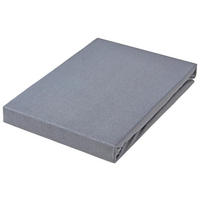 SPANNBETTTUCH Jersey  - Titanfarben, Basics, Textil (120-130/200-220cm) - Novel