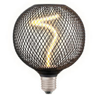 LED-FILAMENT-LEUCHTMITTEL   E27 3,5 W 130 lm  - KONVENTIONELL, Metall (12,5/15cm) - Osram