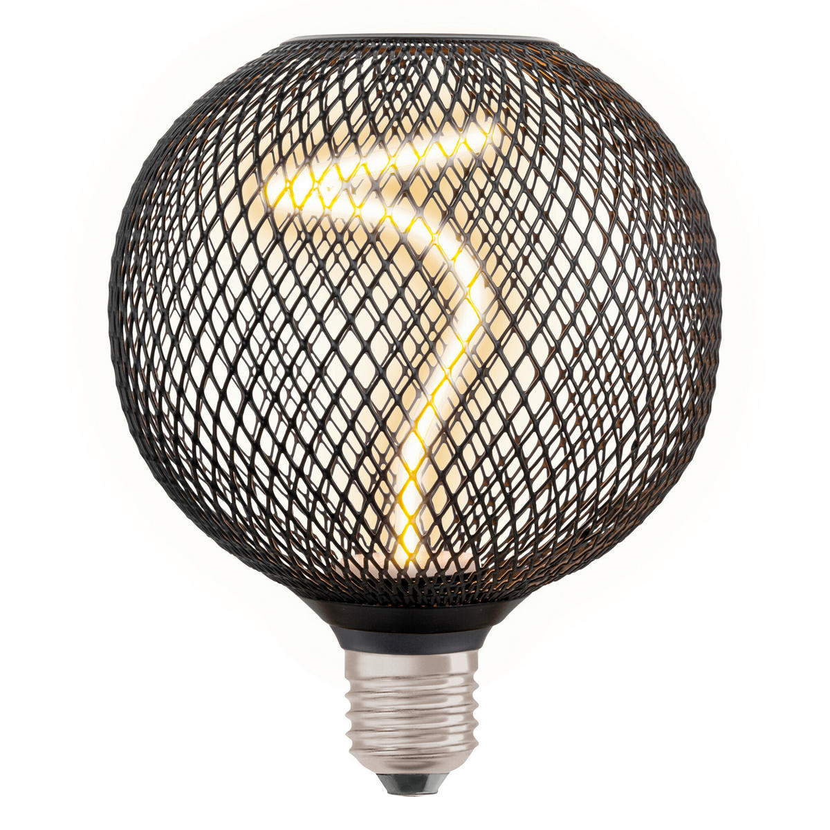 LED-FILAMENT-LEUCHTMITTEL   E27 3,5 W 130 lm  - KONVENTIONELL, Metall (12,5/15cm) - Osram