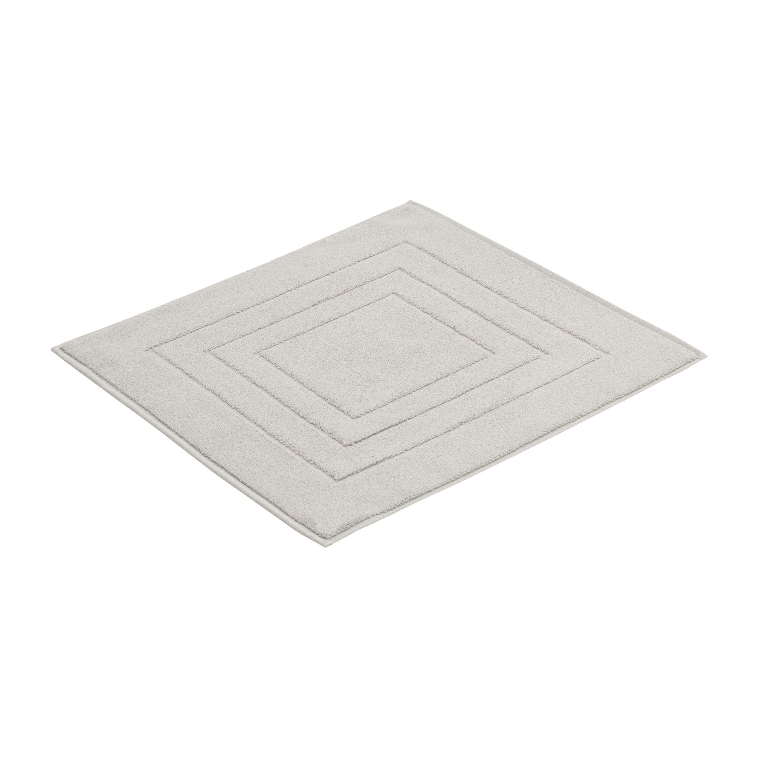 BADEMATTE Grau 60/60 cm  - Grau, Basics, Textil (60/60cm) - Vossen