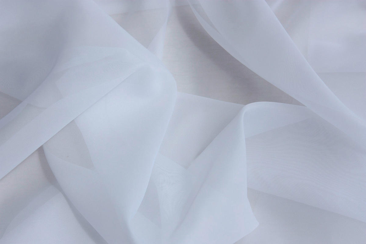 TKANINA ZA ZAVJESE bijela   - bijela, Basics, tekstil (300cm)