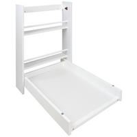 WANDWICKELTISCH 78/78/56 cm  - Weiß Hochglanz, Basics, Holz/Holzwerkstoff (78/78/56cm) - My Baby Lou