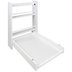 WANDWICKELTISCH 78/78/56 cm  - Weiß Hochglanz, Basics, Holz/Holzwerkstoff (78/78/56cm) - My Baby Lou