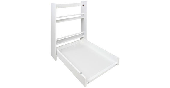 WANDWICKELTISCH 78/78/56 cm  - Weiß Hochglanz, Basics, Holz/Holzwerkstoff (78/78/56cm) - My Baby Lou