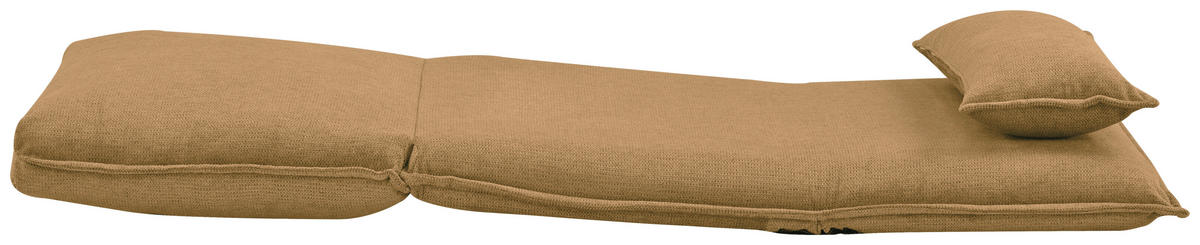 SCHLAFSESSEL Webstoff Senfgelb    - Senfgelb, MODERN, Textil (85,5/59/67cm) - MID.YOU