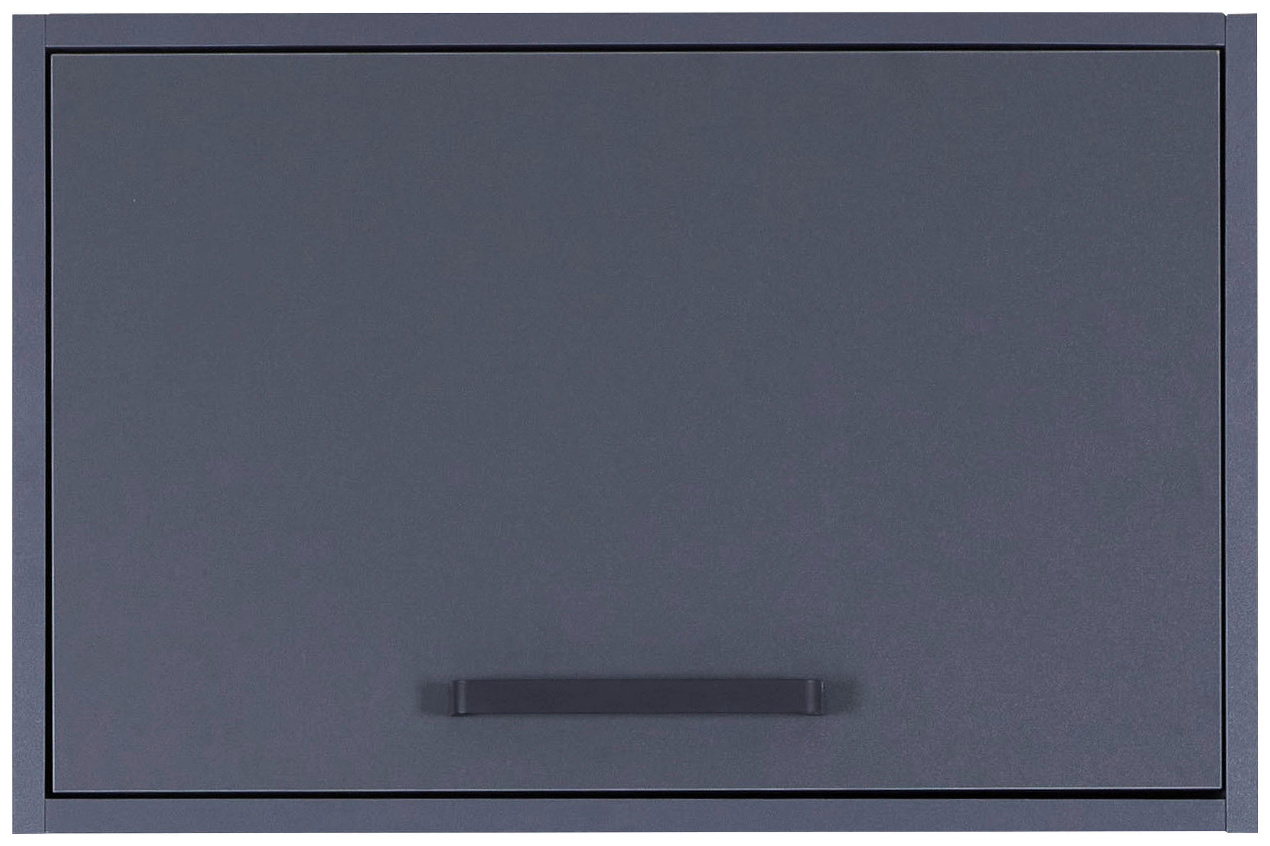 AUFSATZSCHRANK 67/44/68 cm  in  - Anthrazit/Schwarz, MODERN, Holzwerkstoff/Metall (67/44/68cm) - home24