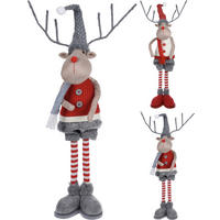 JELEN DEKORATIVNI - višebojno, Basics, plastika (20/15/77cm)