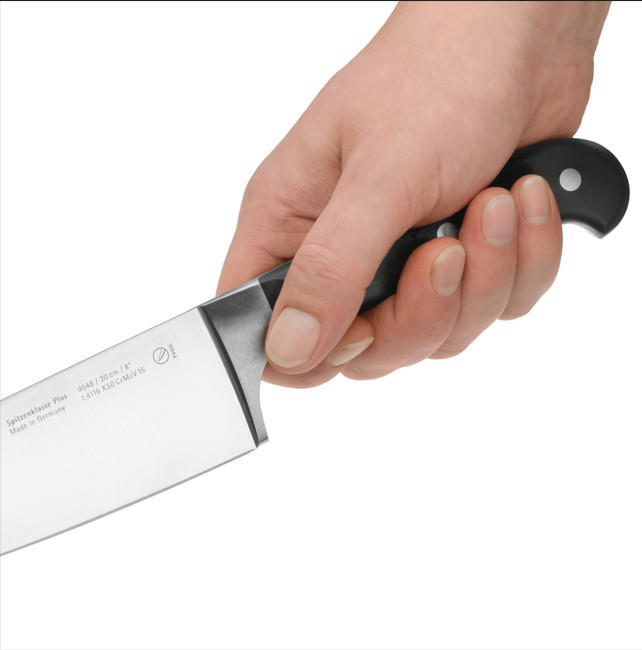 VIŠENAMENSKI NOŽ Spitzenklasse Plus 20,5 cm čelik - boja nerđajućeg čelika/crna, Osnovno, metal/plastika (20,5cm) - WMF