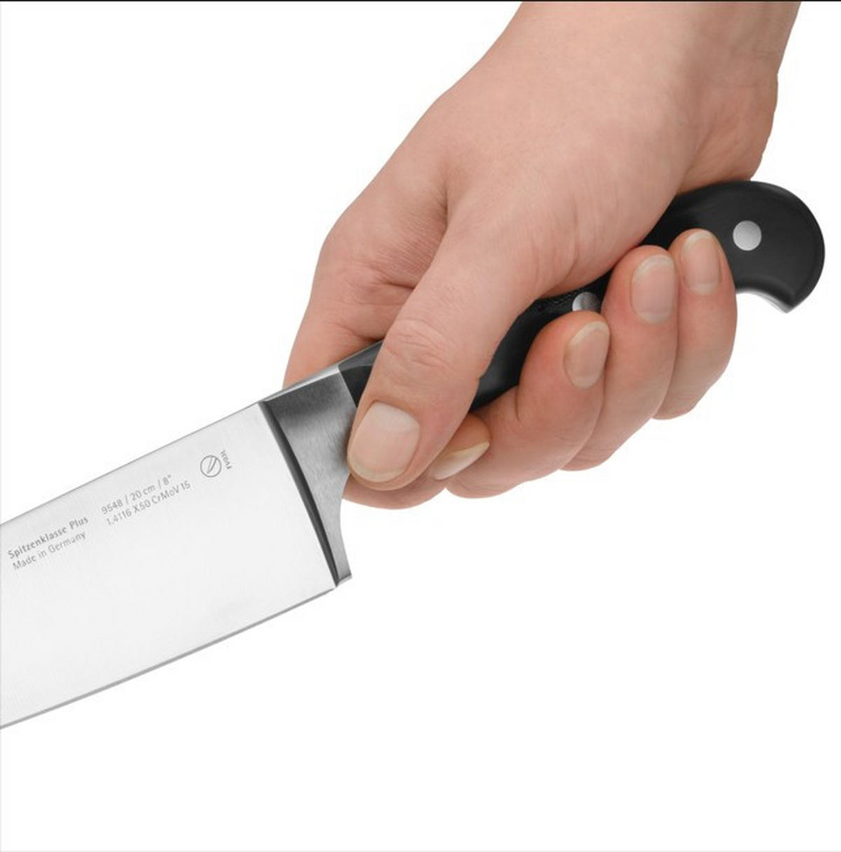 VIŠENAMENSKI NOŽ  Spitzenklasse Plus        20,5 cm    čelik - boja nerđajućeg čelika/crna, Osnovno, metal/plastika (20,5cm) - WMF