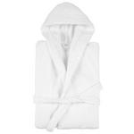 BADEMANTEL S Unisex  - Weiß, Basics, Textil (Snull) - Esposa