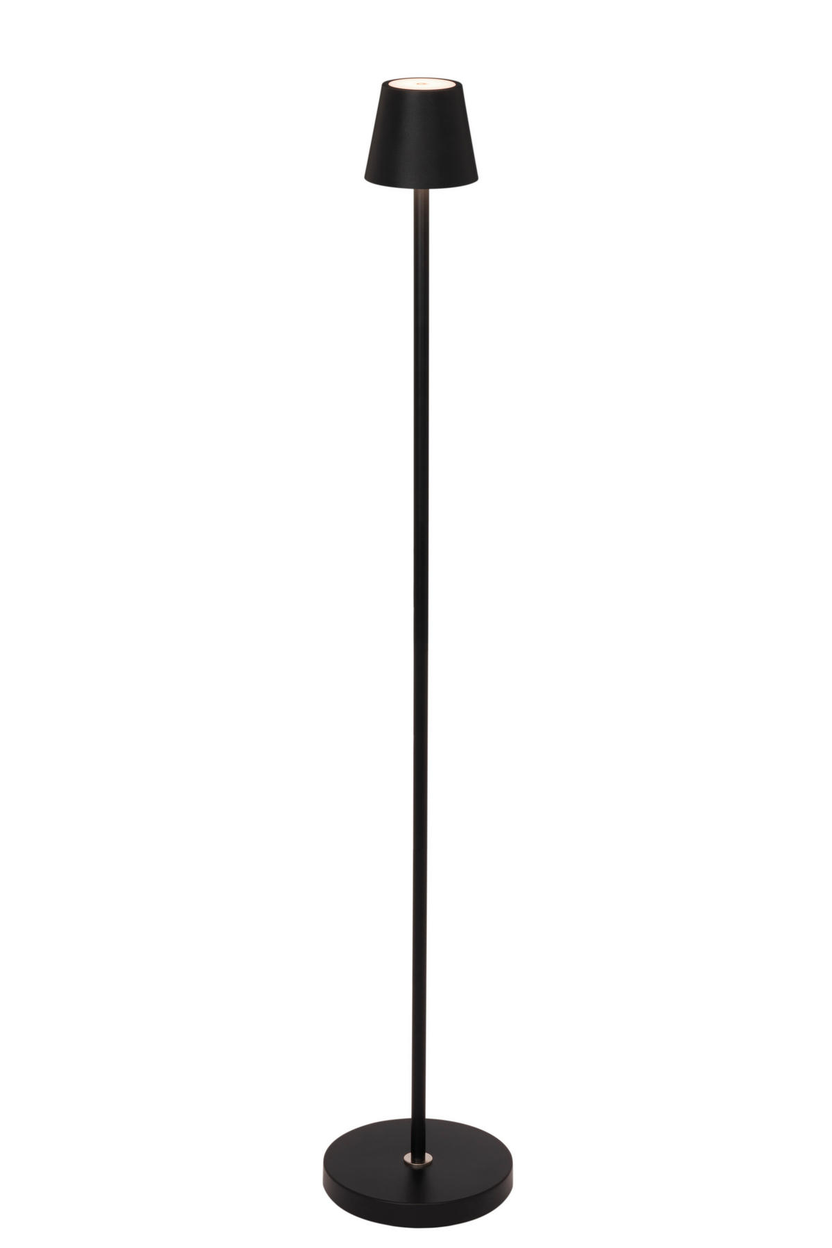 PODNA PUNJIVA SVJETILJKA Seattle  - crna, Konvencionalno, metal (20/117cm) - Novel
