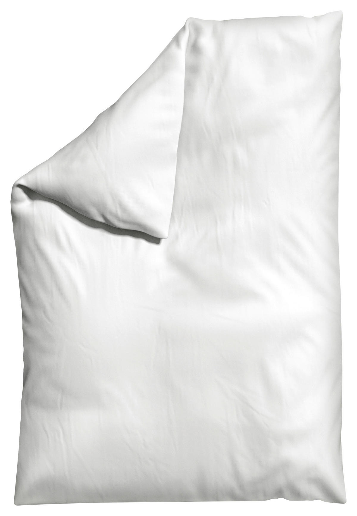 BETTDECKENBEZUG KNITTED JERSEY Jersey 135-140/200 cm  - Weiß, Basics, Textil (135-140/200cm) - Schlafgut