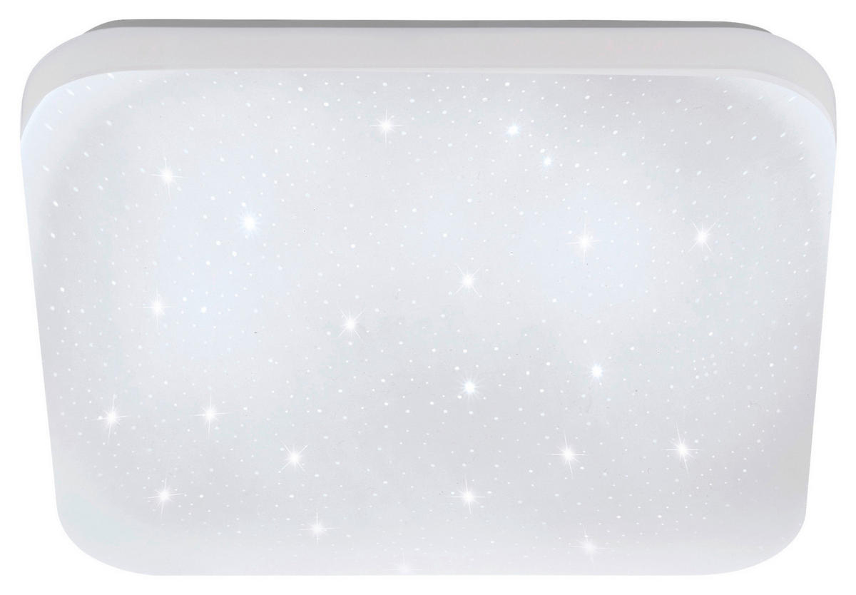 LED-Deckenleuchte Frania-S   - Weiß, MODERN, Kunststoff/Metall (22cm)