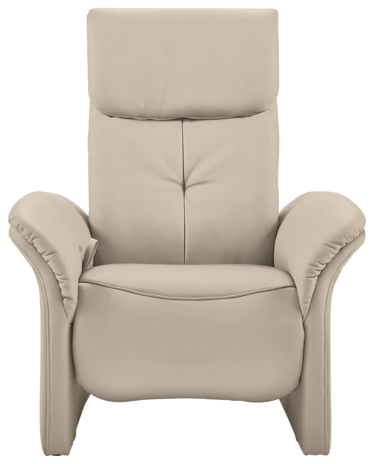 FERNSEHSESSEL in Schlammfarben  - Schlammfarben/Schwarz, KONVENTIONELL, Leder/Kunststoff (88/107/91cm) - Himolla Komfortklass