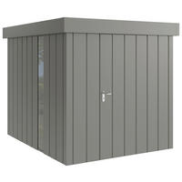 GERÄTEHAUS 229/220/277 cm  - Alufarben, Basics, Metall (229/220/277cm) - Hörmann