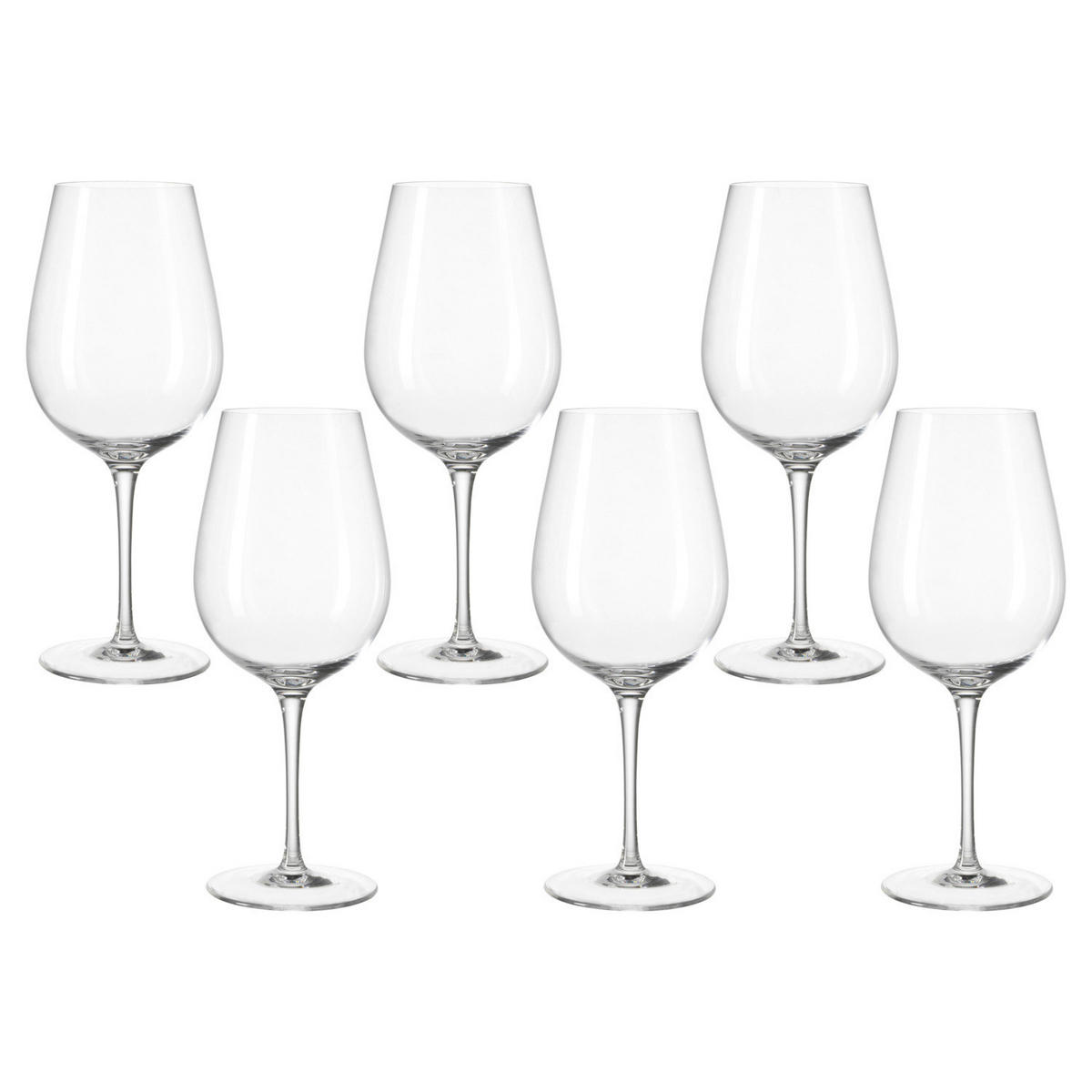 GLÄSERSET Tivoli 6-teilig  - Transparent, KONVENTIONELL, Glas (700ml) - Leonardo