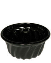 GUGELHUPFFORM  - Schwarz, Basics, Metall (12/5,8cm) - Riess