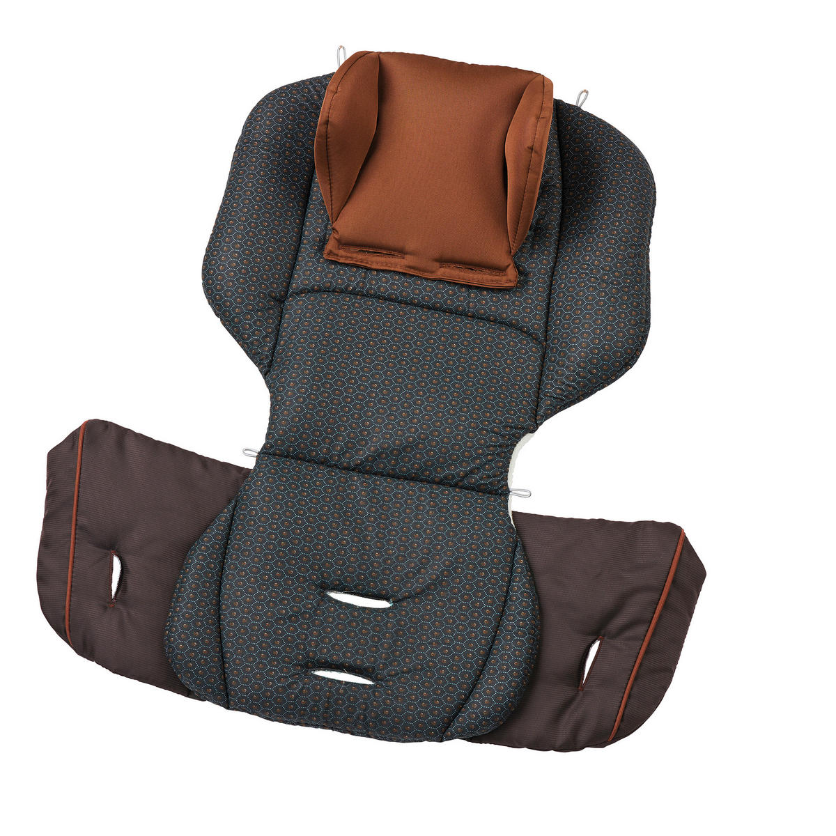 KINDERWAGENSET FX4 Classic  - Cognac/Schwarz, Basics, Textil/Metall (57/129/100cm) - Gesslein