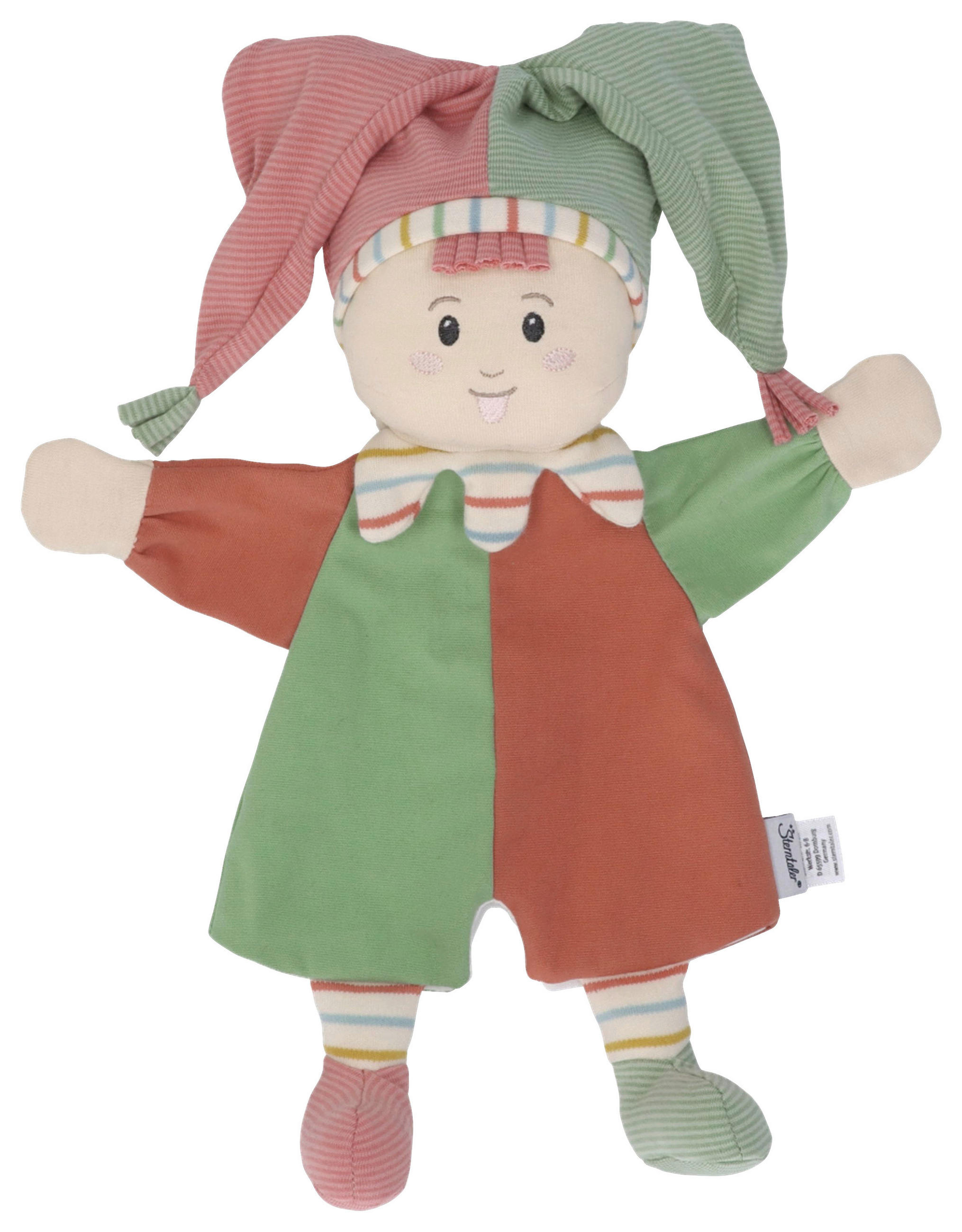 HANDPUPPE - Grün, Basics, Textil (32/27/8cm) - Sterntaler