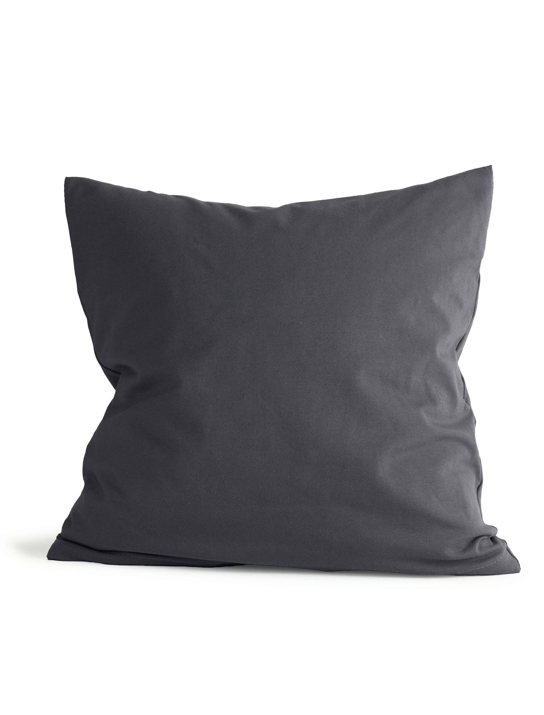 KOPFKISSENBEZUG 40/40 cm  - Anthrazit, KONVENTIONELL, Textil (40/40cm) - Irisette