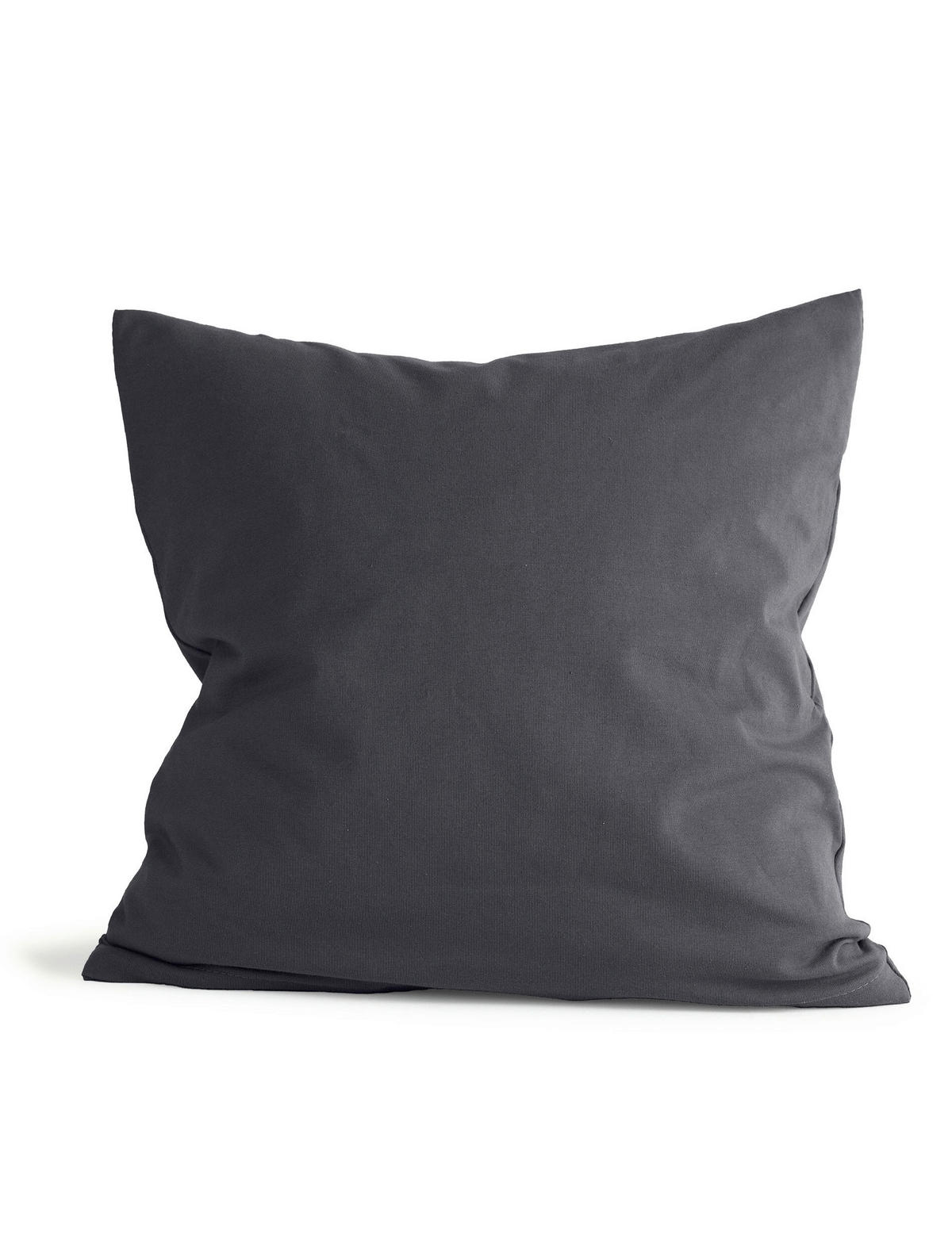 KOPFKISSENBEZUG 40/40 cm  - Anthrazit, KONVENTIONELL, Textil (40/40cm) - Irisette