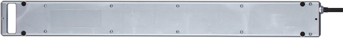 STECKDOSENLEISTE - Silberfarben, Basics, Kunststoff (65/6.5/10.5cm) - Brennenstuhl