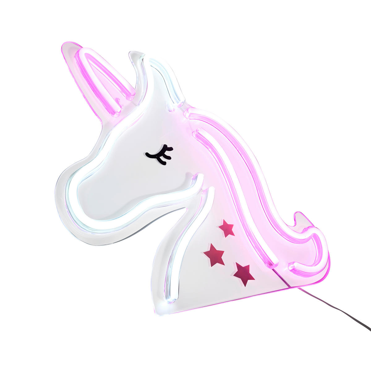 UKRASNA LED LAMPA  - višebojna, Trendi, plastika (33/1,8/33cm)