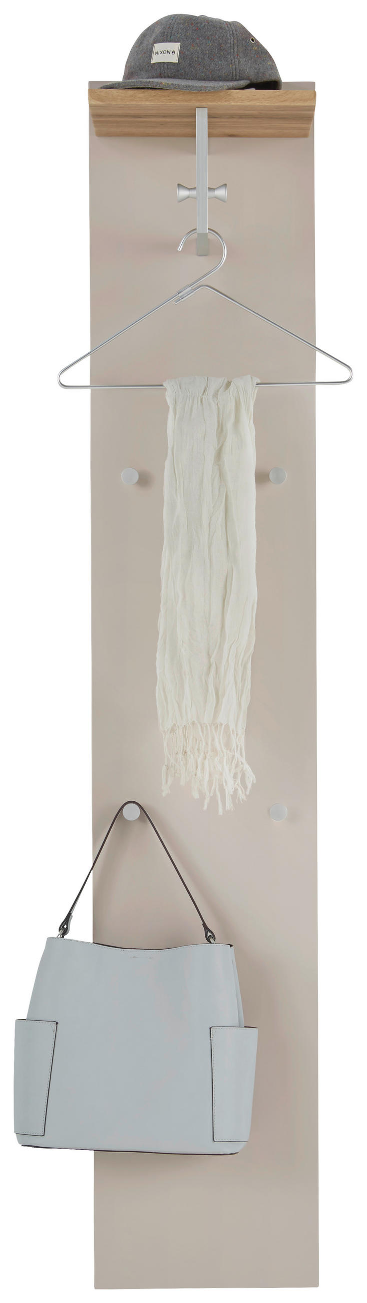 GARDEROBE 3-teilig  in 190/192/36 cm  - Sandfarben/Eichefarben, Design, Holz/Holzwerkstoff (190/192/36cm) - Dieter Knoll