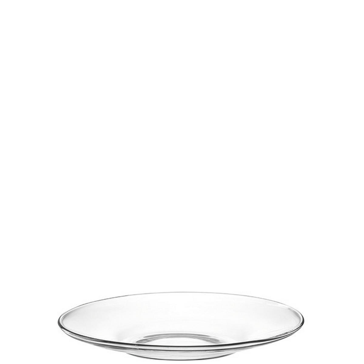 UNTERTASSENSET TE PER TE    - Klar, Basics, Glas (15/2/15cm) - Leonardo
