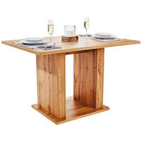 ESSTISCH 120/80/74 cm Nachbildung  Holzwerkstoff rechteckig Eiche Wotan  - Eichefarben/Eiche Wotan, MODERN, Holzwerkstoff (120/80/74cm) - Milino
