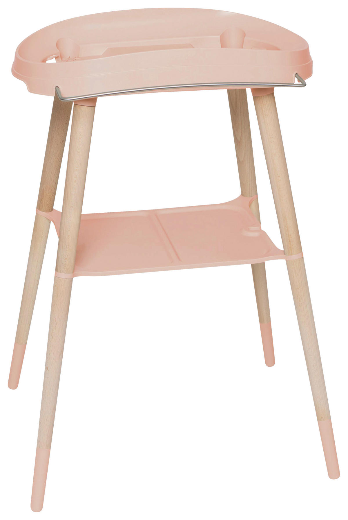 SET ZA KUPANJE BEBE  SENSE  - prljavo ružičasta, Basics, plastika (79.5/40/46cm) - Bebe Jou