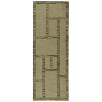 WOLLTEPPICH 80/230 cm Harris Grün rechteckig  - Grün, Basics, Textil (80/230cm) - Flair Rugs