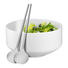 SALATSCHÜSSEL Porzellan Metall - Weiß, Basics, Metall (26/13,10cm) - WMF
