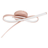 LED-DECKENLEUCHTE Palozza 70,5/31,5/12,5 cm   - Roségold, Design, Kunststoff/Metall (70,5/31,5/12,5cm) - Eglo