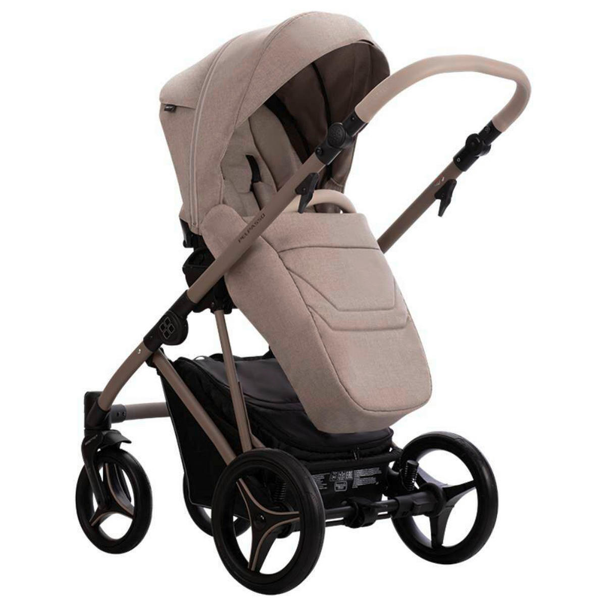 KOLICA ZA SPAVANJE   - bež, Basics, metal/tekstil (99/61/121cm) - BEBETTO